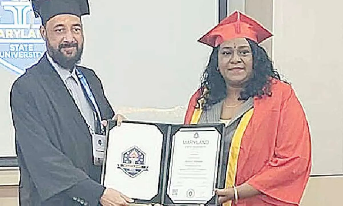 City advocate awarded honorary doctorate from US university