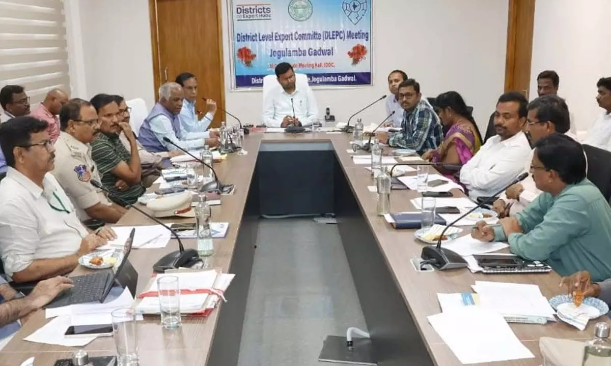 Gadwal Aims to Grow as an Export Hub with New Development Plan