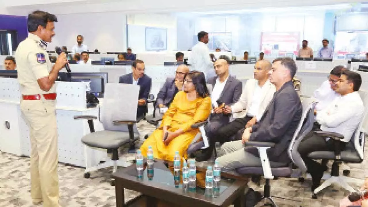 Google team visits integrated police command centre to enhance search technology