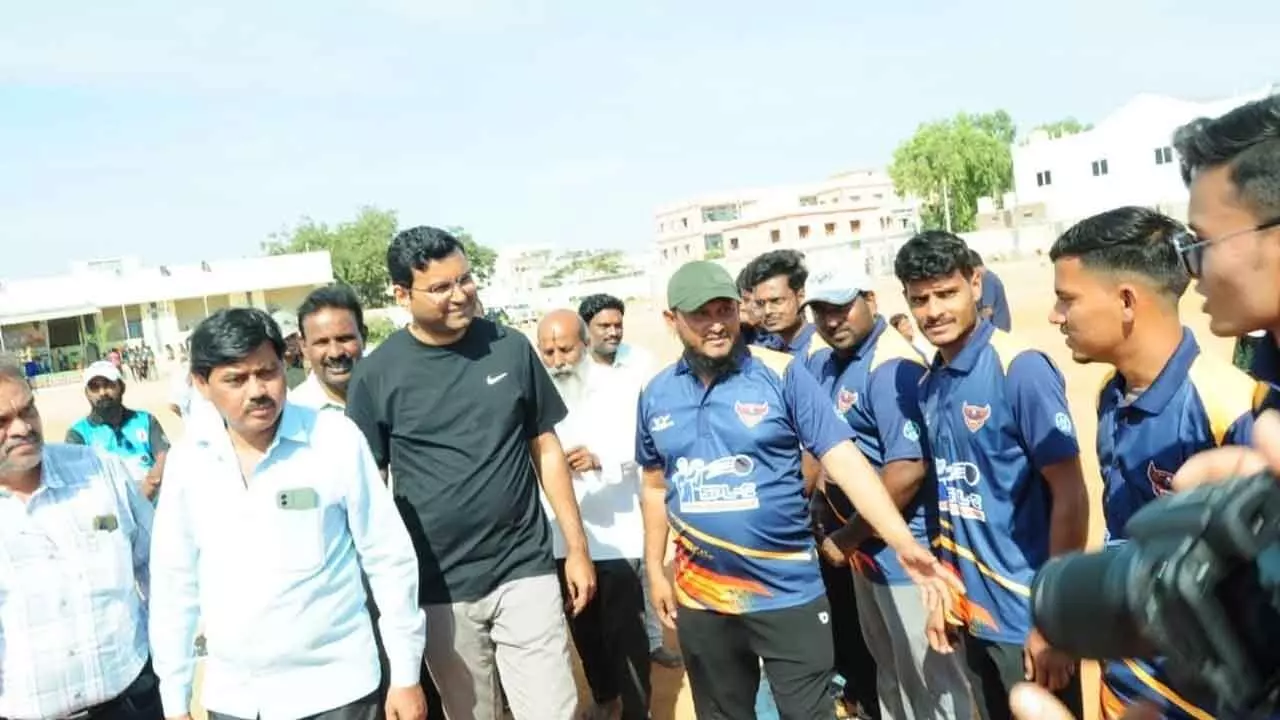 Jogulamba Gadwal Collector Launches Share Ali Premier League Season 2.