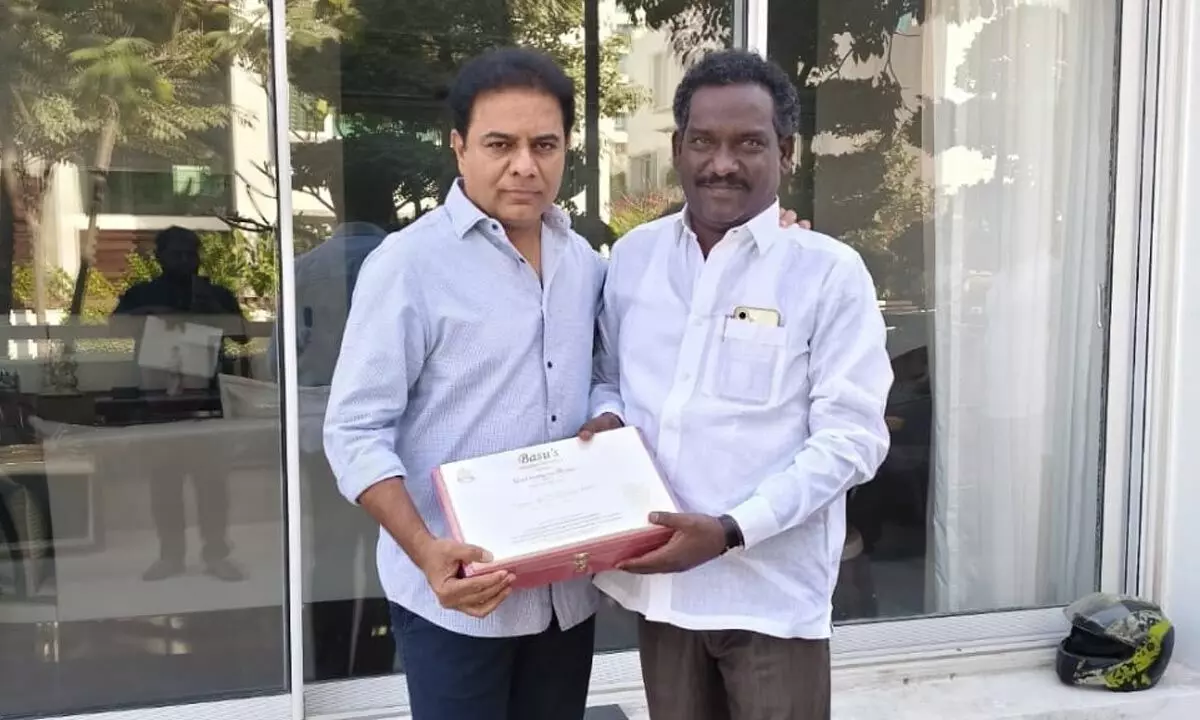 KTR Foresees By-Election in Gadwal, Calls on BRS Leaders to Get Ready