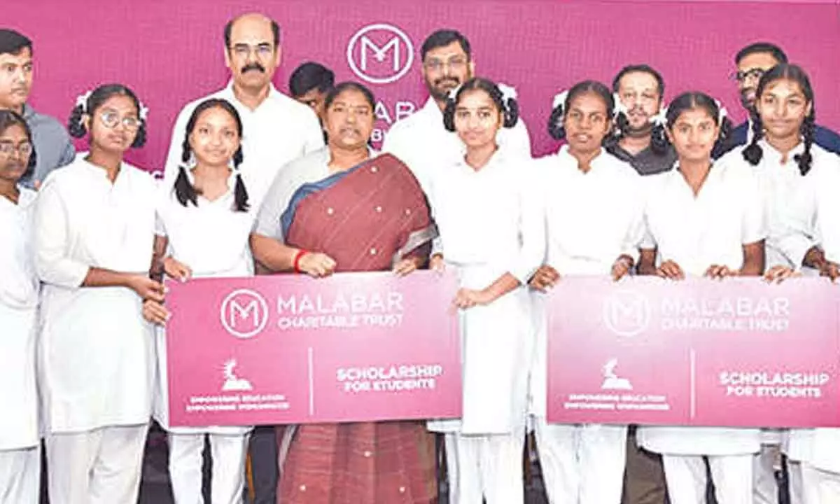 Malabar Group sets aside ₹3.14 crore for scholarships to support 3,900 girl students in Telangana