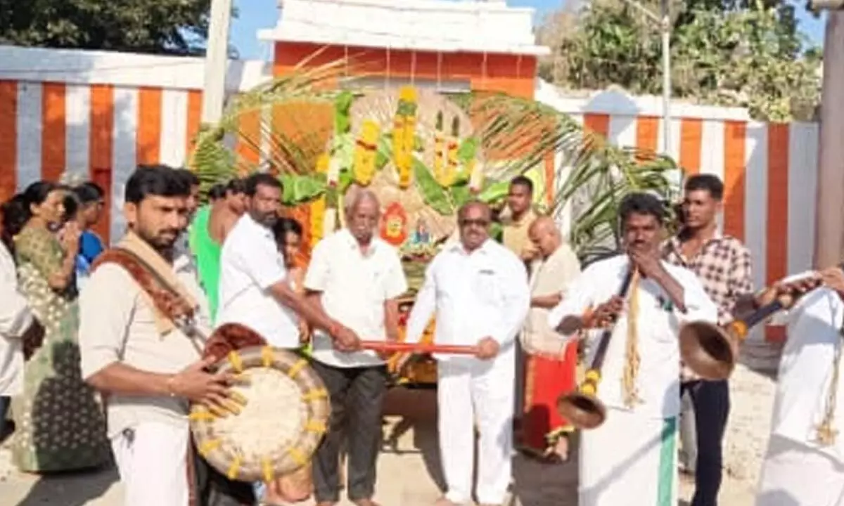 Ratha Saptami Celebrations Held at Sri Surya Narayana Swamy Temple in Alampur