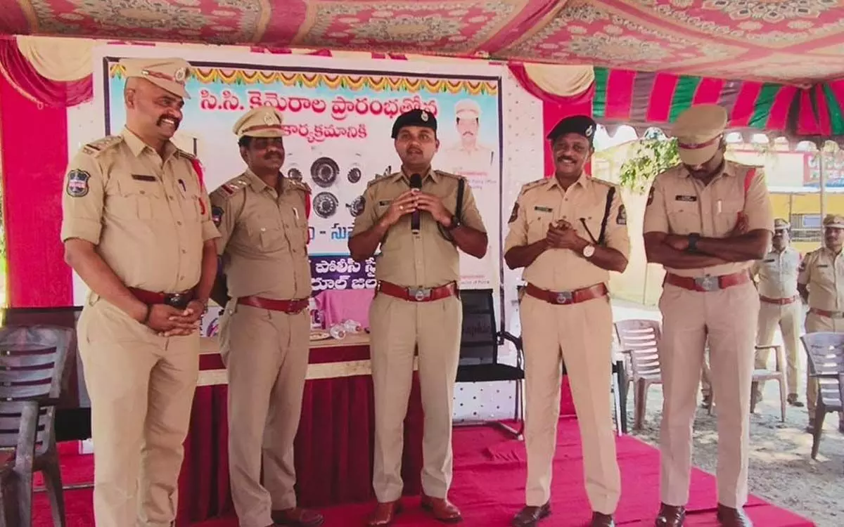 SP Gaikwad: Awareness Campaign to Promote CCTV Installation in Villages