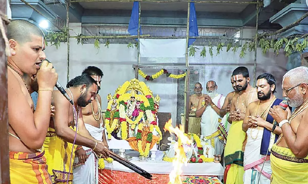 Sri Chakra Theertham Celebrated with Grandeur