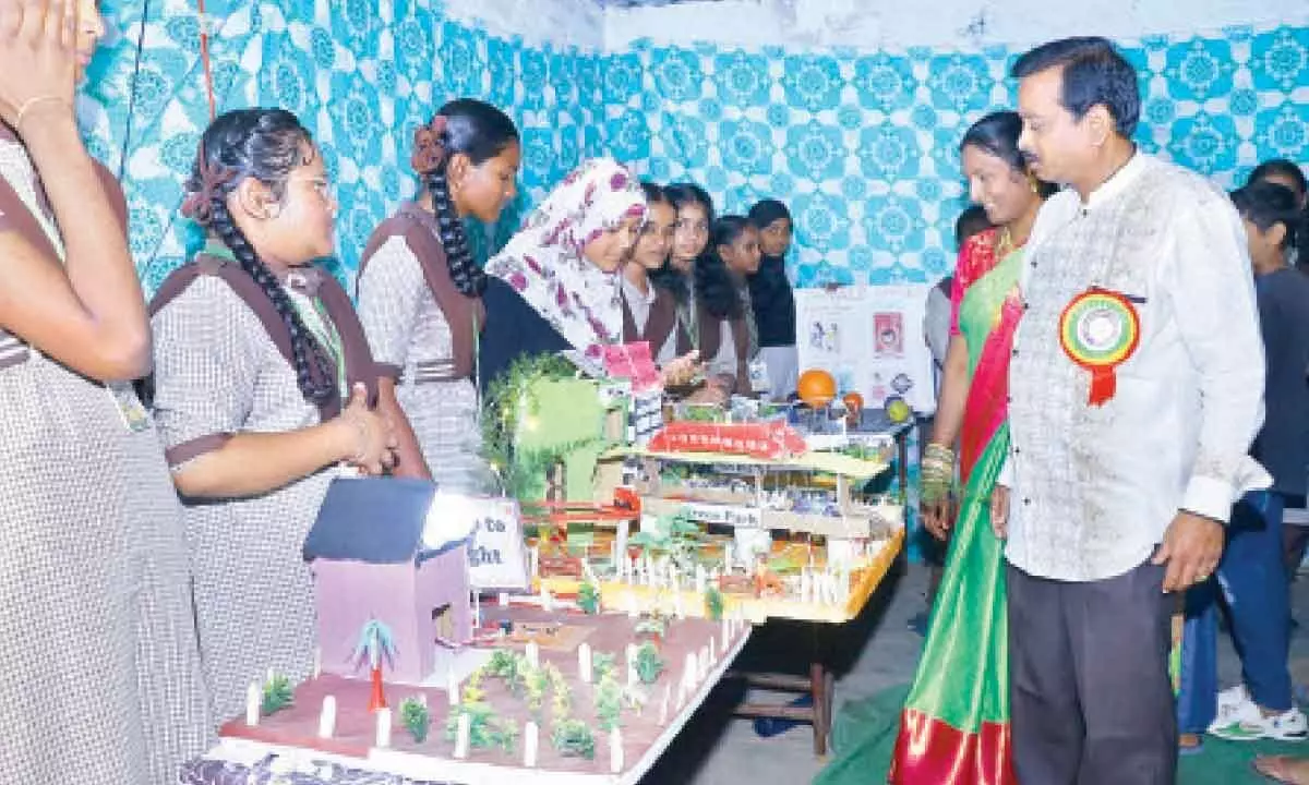 Surya High School organizes Science Expo