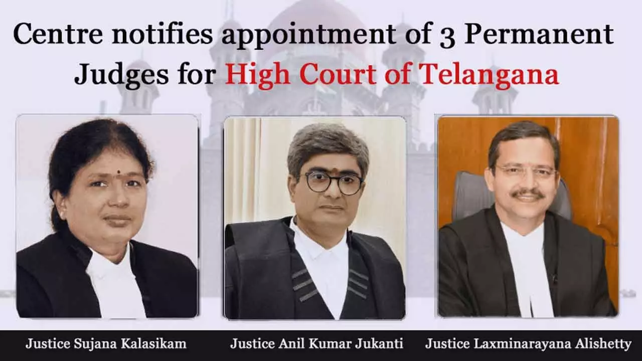 Three HC Additional Judges promoted