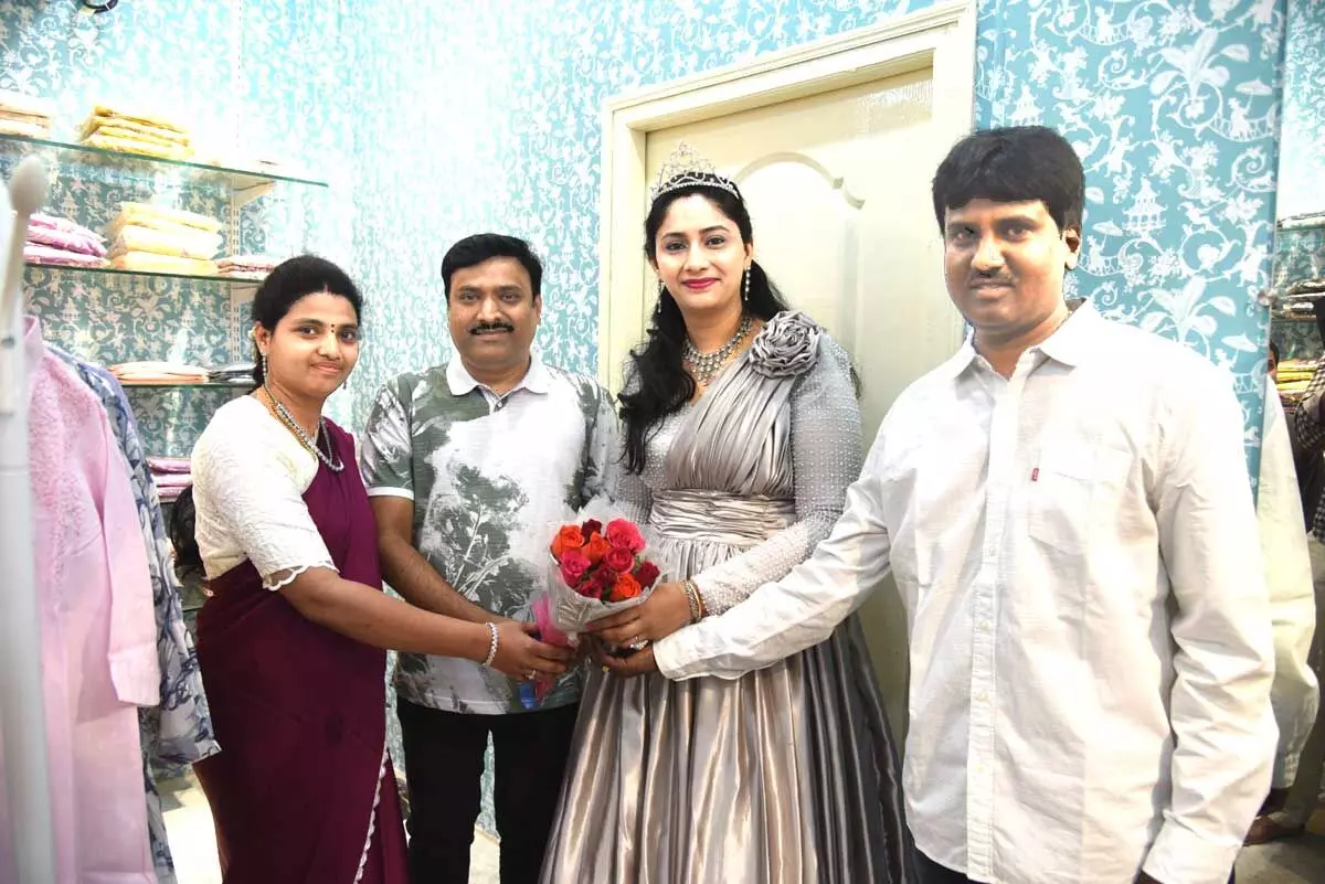 Viraja Frills Womenswear Opens New Store in Kukatpally, Launched by Mrs India Telangana 2025 Mitalee Agrawal