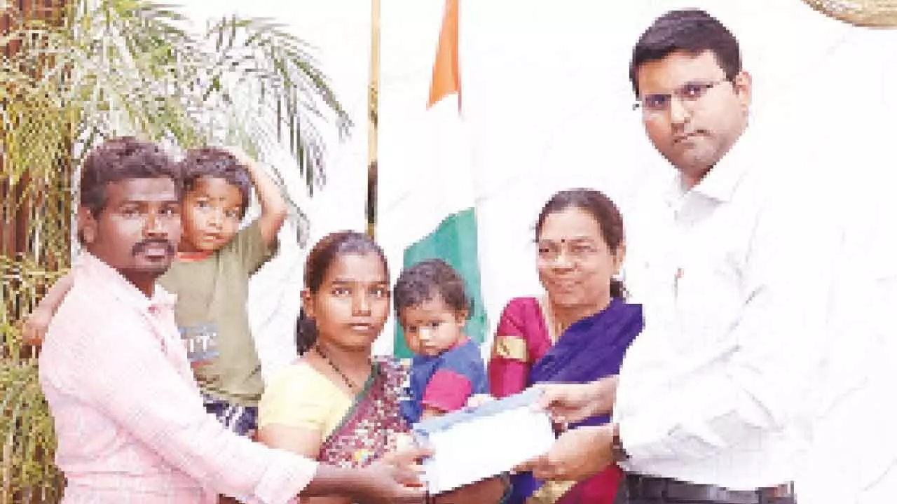 Woman receives Rs 2.5L under SC inter-caste marriage scheme to support social inclusion