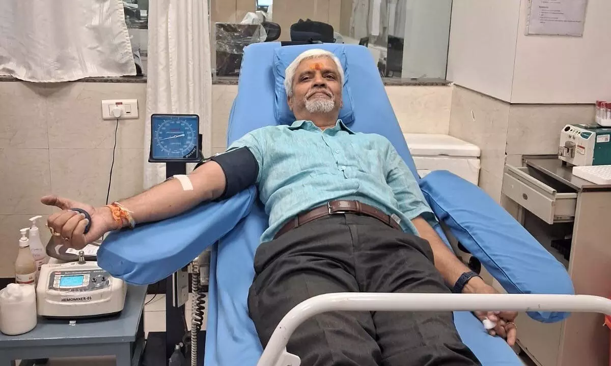 A Lifetime Dedication to Blood Donation