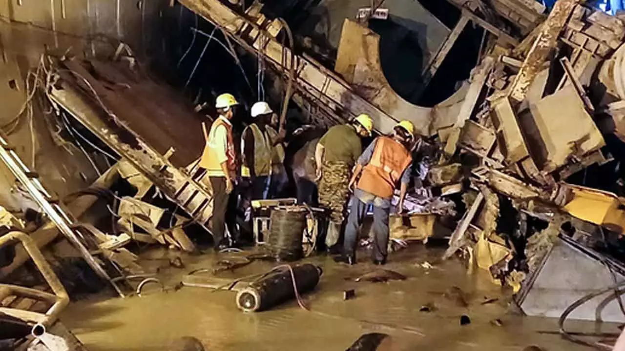 Body of Missing Worker Found in Srisailam Tunnel Collapse