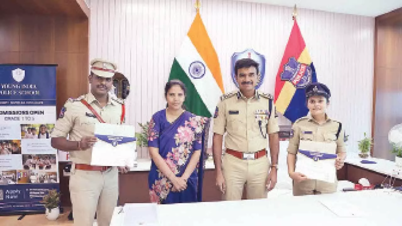 C V Anand praises police officers