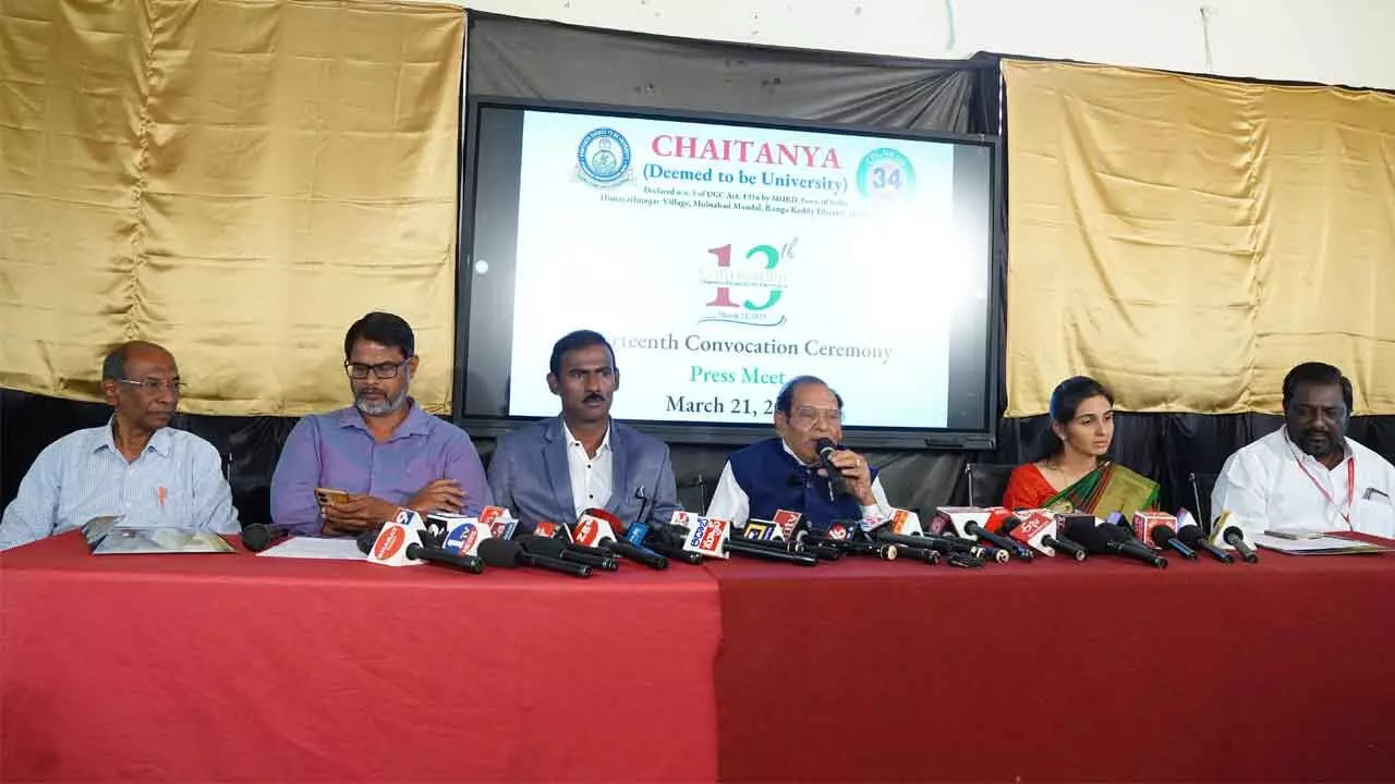 Chaitanya University to host convocation in November