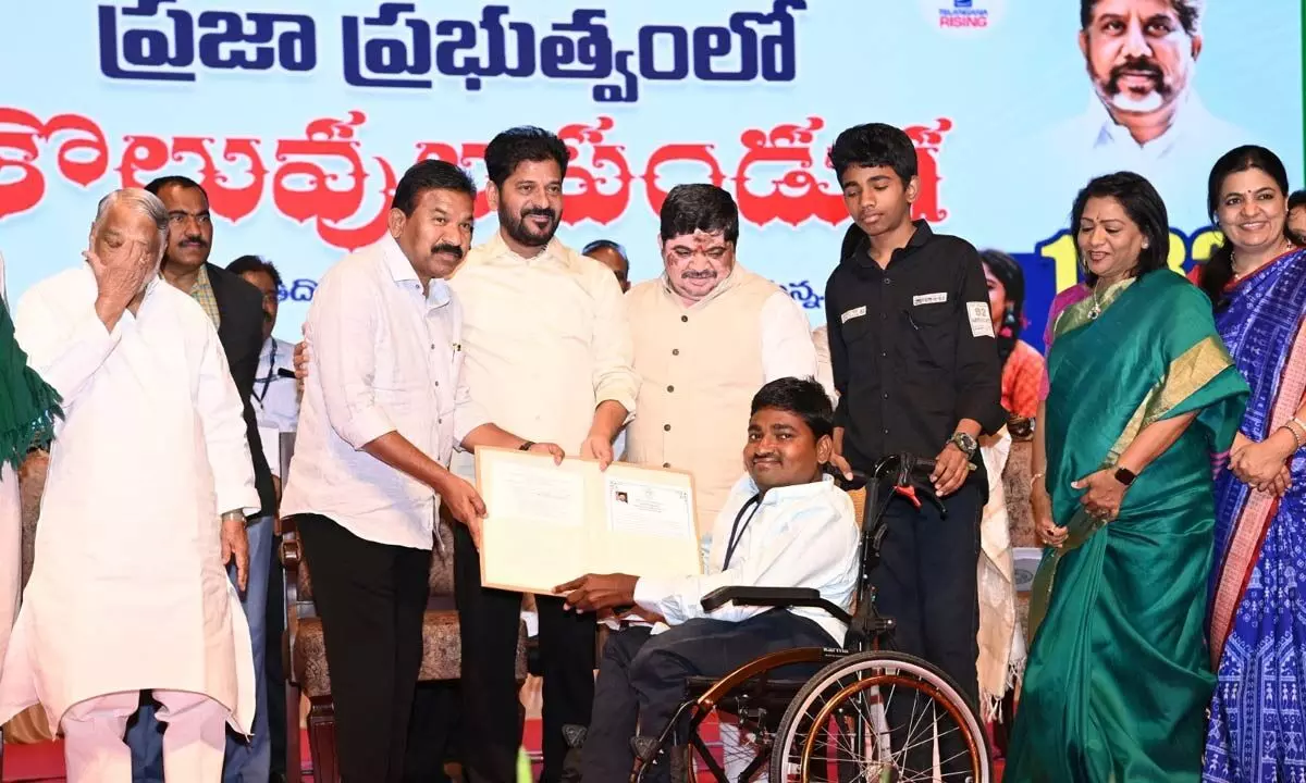 CM Revanth Reddy Hands Out Appointment Letters, Emphasizes Educational Reforms