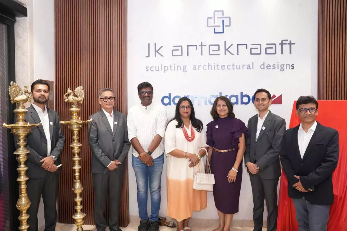 JK Artekraaft and Dormakaba Open Top Lifestyle Showroom in Hyderabad