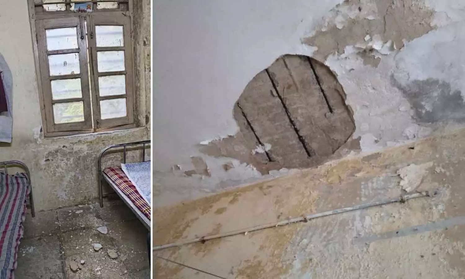 Osmania University Hostel Ceiling Collapse Injures Student, Sparks Protests