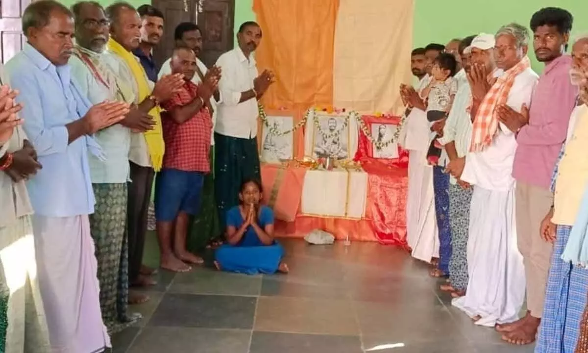 Ramakrishna Paramahamsa Jayanti Celebrated with Devotion in Sankapuram