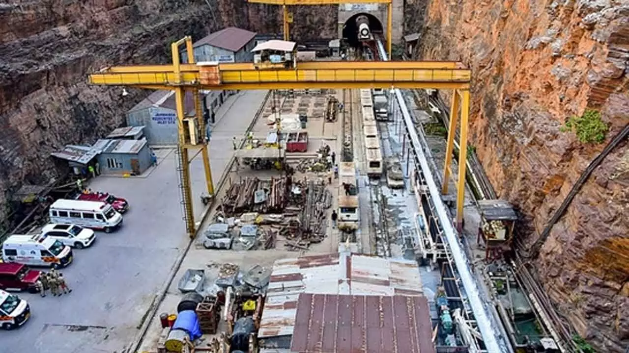 Srisailam Tunnel Rescue Continues for 23rd Day Without Major Progress