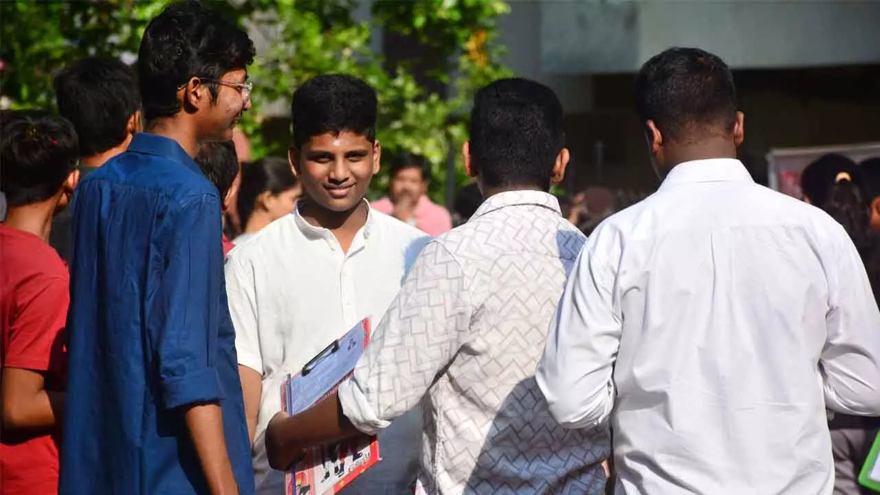 SSC exams begin with a blunder