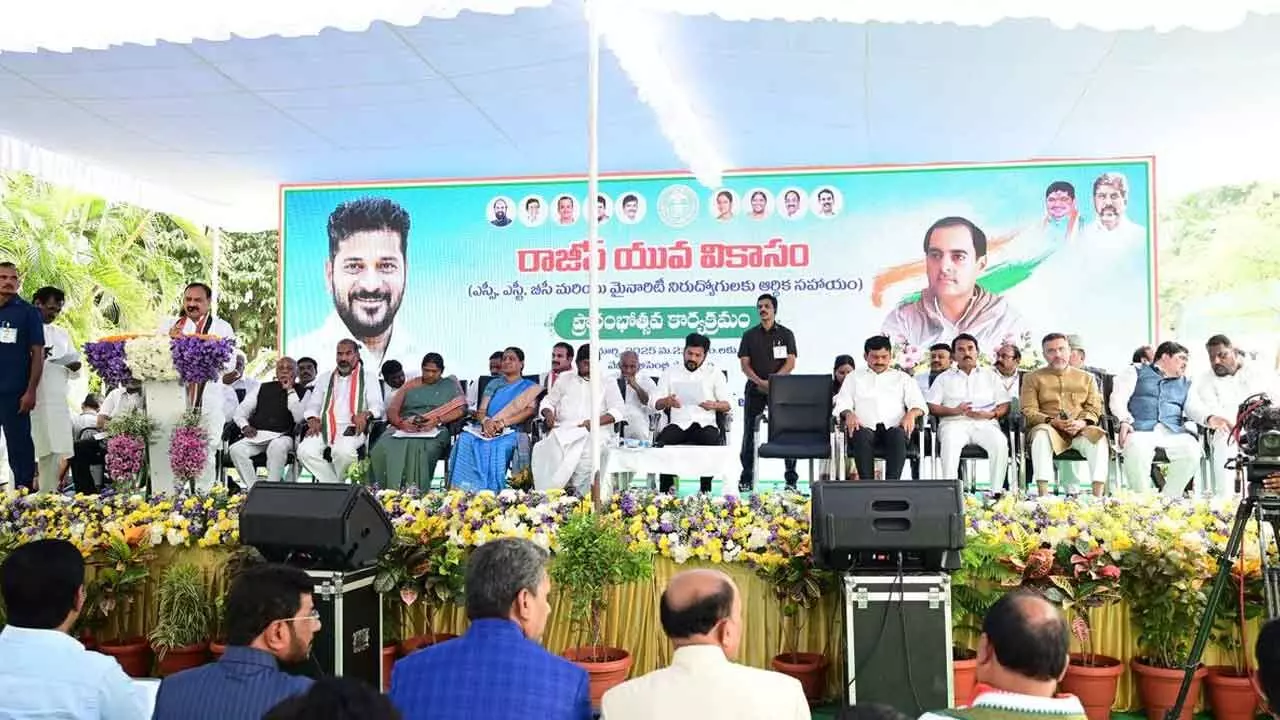 Telangana CM Revanth Reddy Launches 'Rajiv Yuva Vikasam' to Provide Jobs for 5 Lakh Youth