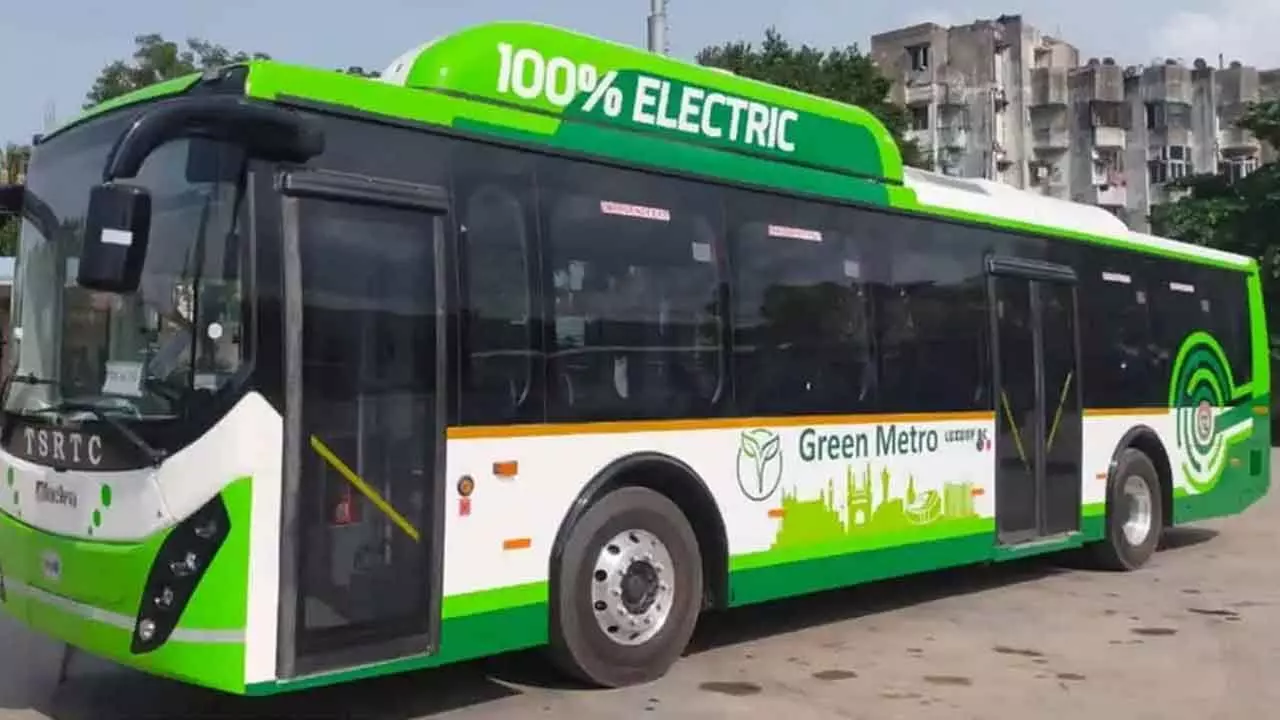 TGSRTC to introduce 6 electric AC buses for IT corridor