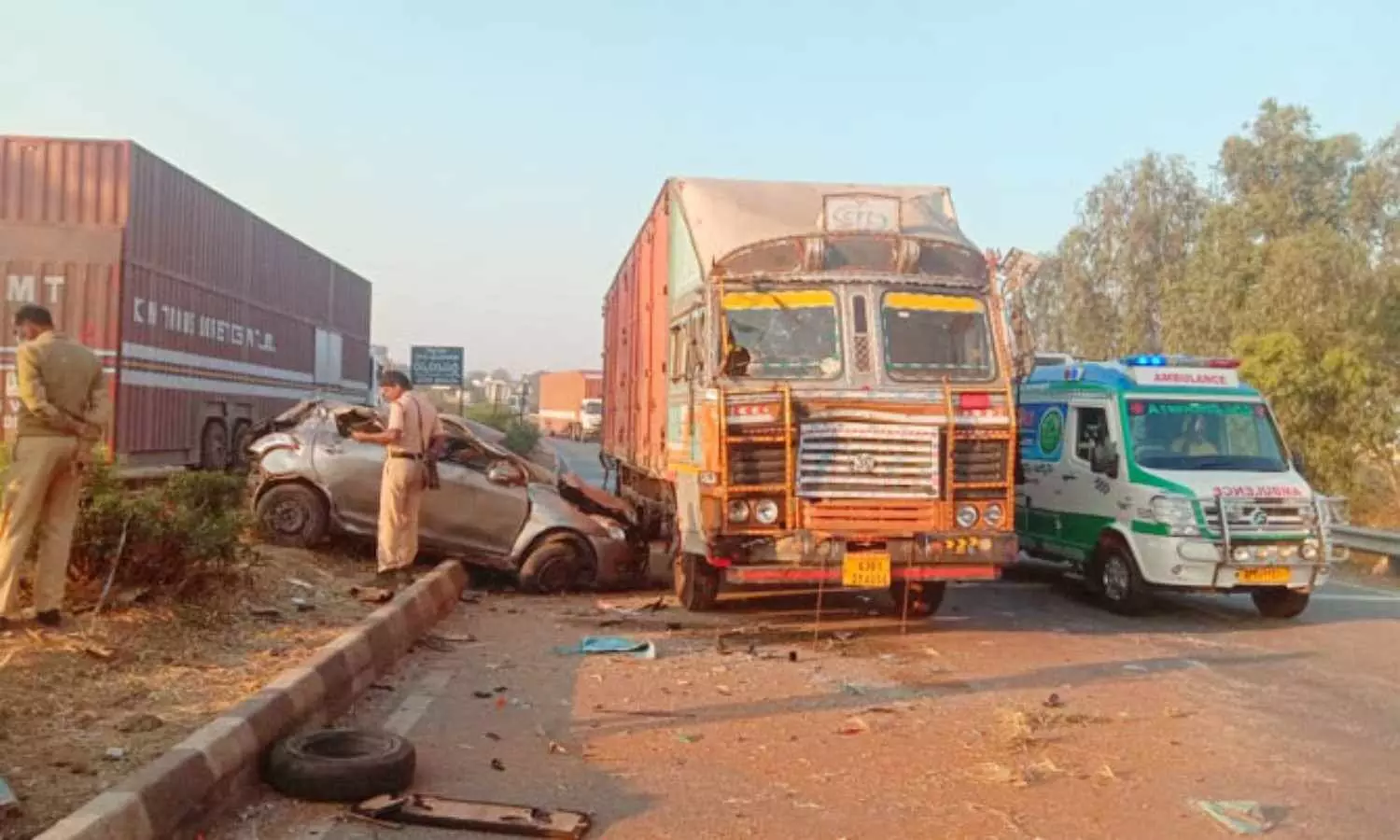 Three Family Members from Shadnagar Killed in US Road Accident